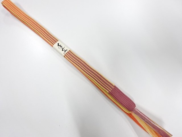 JAPANESE KORAI HAND-TIED OBIJIME CORD / UNUSED